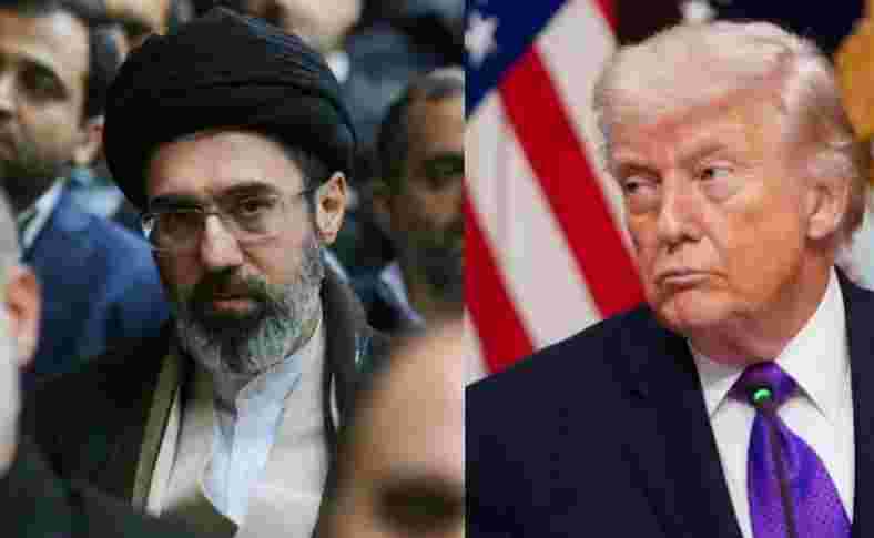 چیٖنٕچ مُداخَلَتھ پَتہٕ ایٖران جَنٛگ بَندی پؠٹھ آمادٕ، ڈونالڈ ٹرَمپَن کٔر زٕ ہَفتٕچ سیزفایَر تَجویٖز قبوٗل